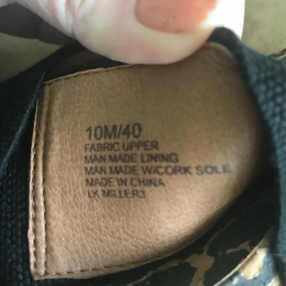 NWT Lucky Brand cheetah wedge size 10 - Picture 5 of 5